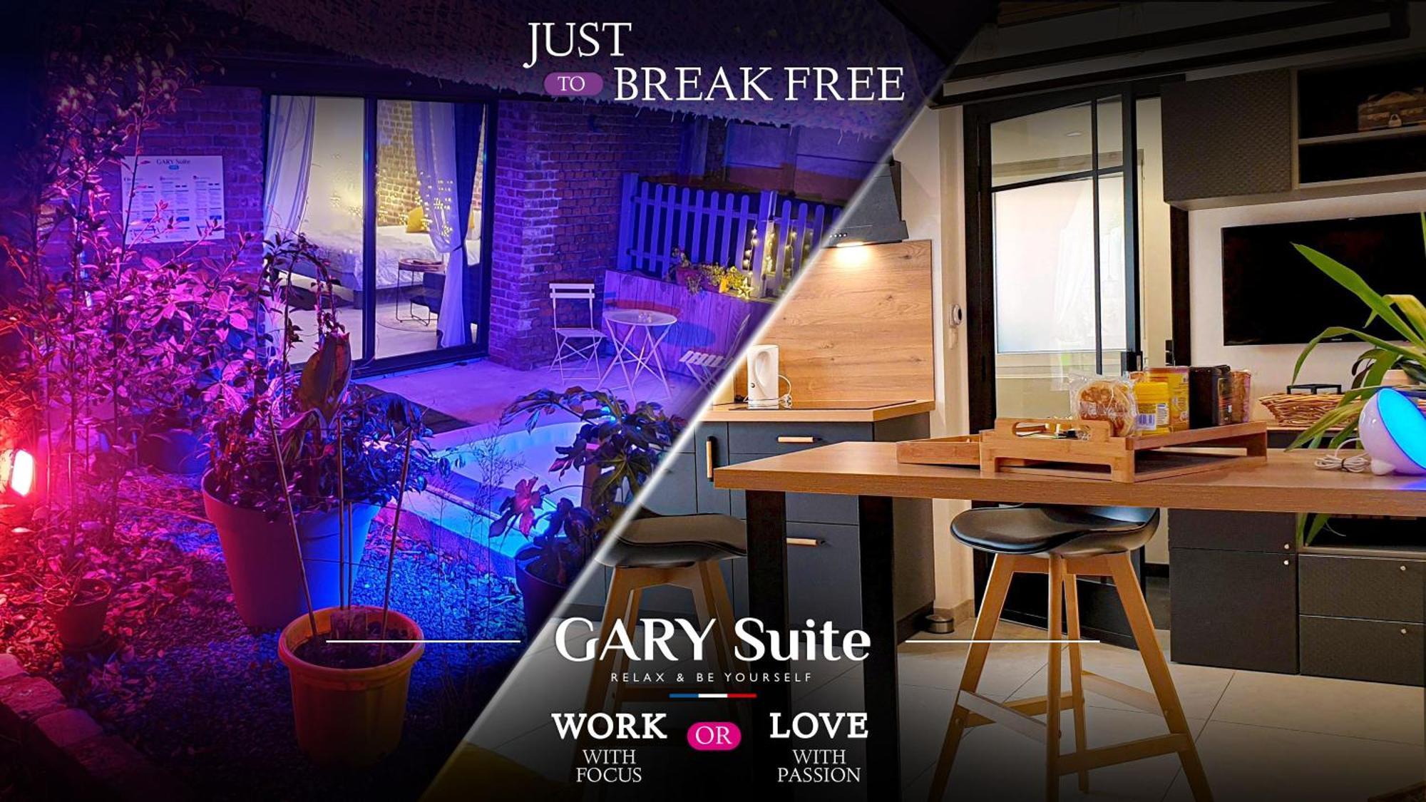 Gary Suite - Studio Cosy, Spa Et Jardin Privatif A 4 Min De Cambrai Awoingt Экстерьер фото