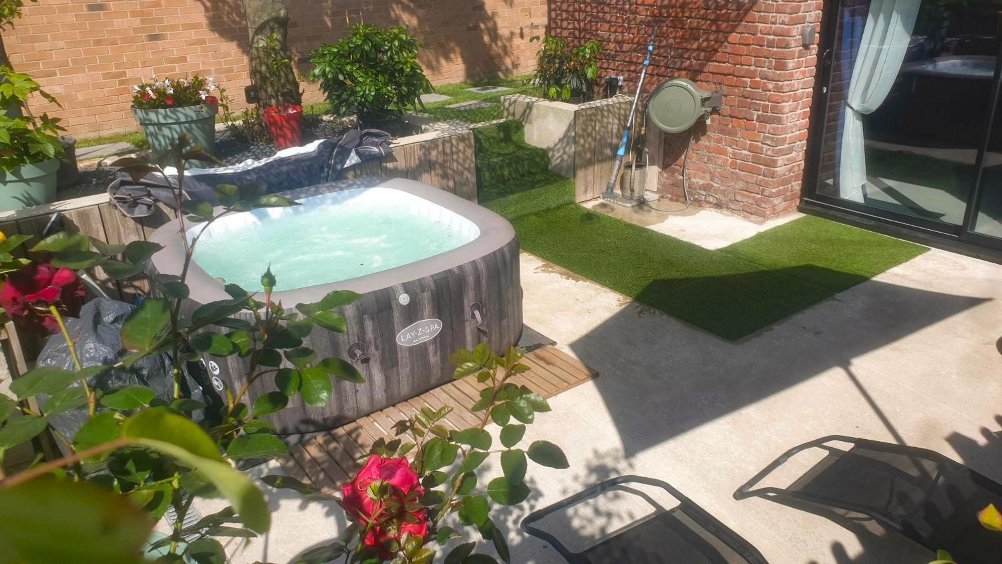 Gary Suite - Studio Cosy, Spa Et Jardin Privatif A 4 Min De Cambrai Awoingt Экстерьер фото