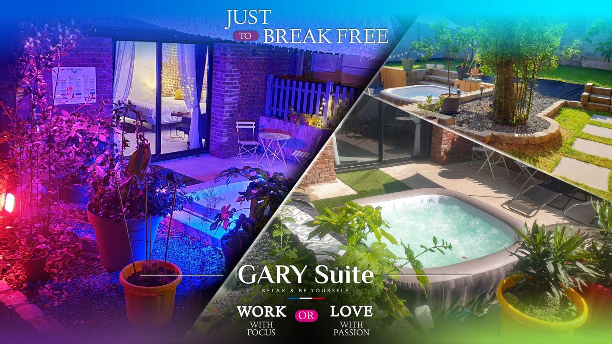 Gary Suite - Studio Cosy, Spa Et Jardin Privatif A 4 Min De Cambrai Awoingt Экстерьер фото